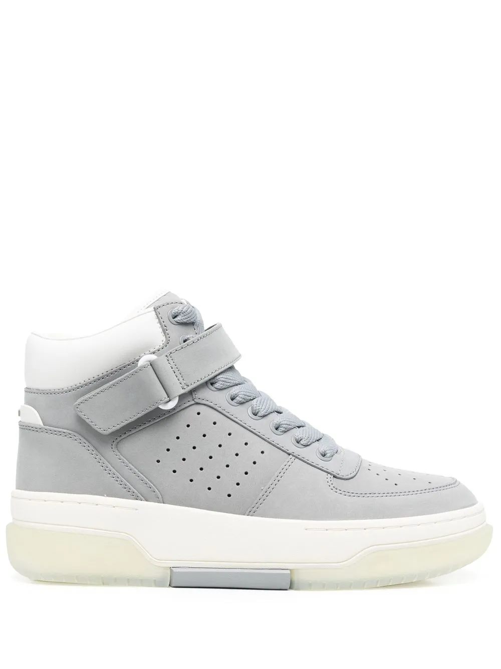 

AMIRI tenis altos con agujetas - Gris