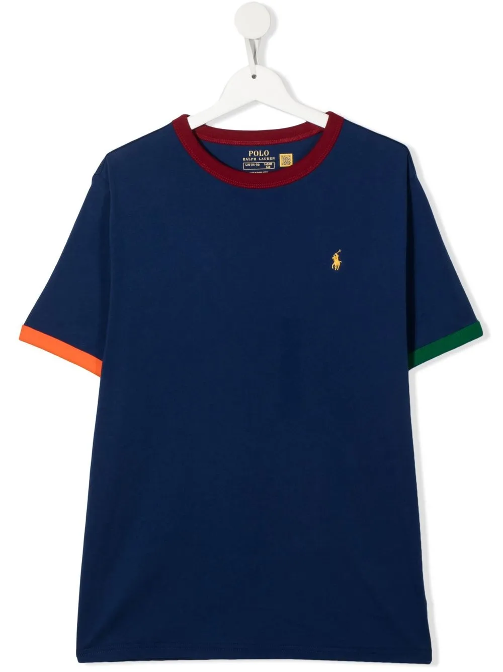 

Ralph Lauren Kids playera con logo playera tipo polo Pony - Azul