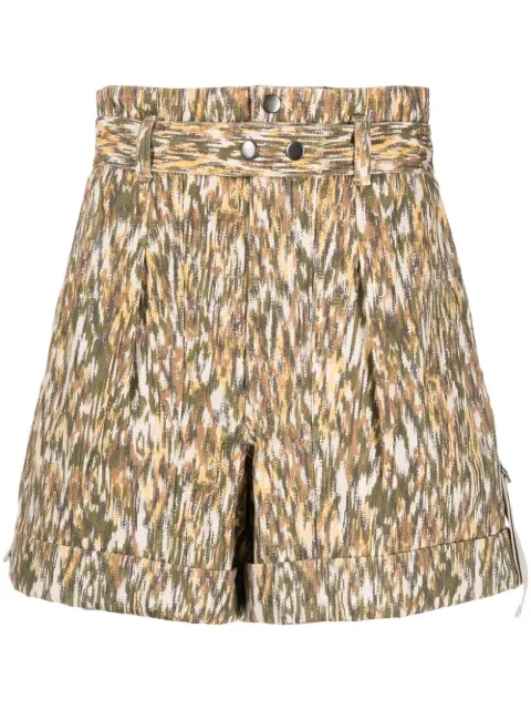 MARANT ÉTOILE Kaloscoe rolled-hem shorts