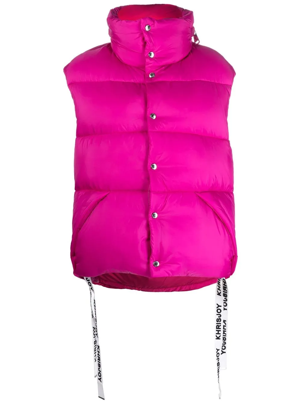 

Khrisjoy high-neck padded gilet - Pink