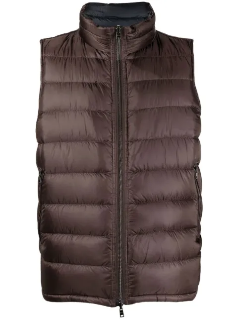 Herno reversible padded down gilet