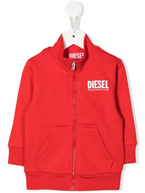 Diesel Kids Logo Joggers in Beige