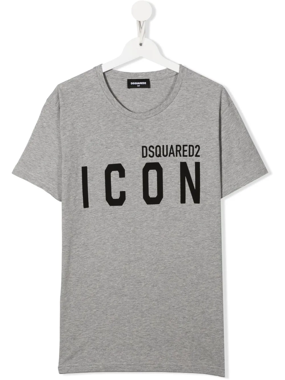 

Dsquared2 Kids playera con logo estampado - Gris