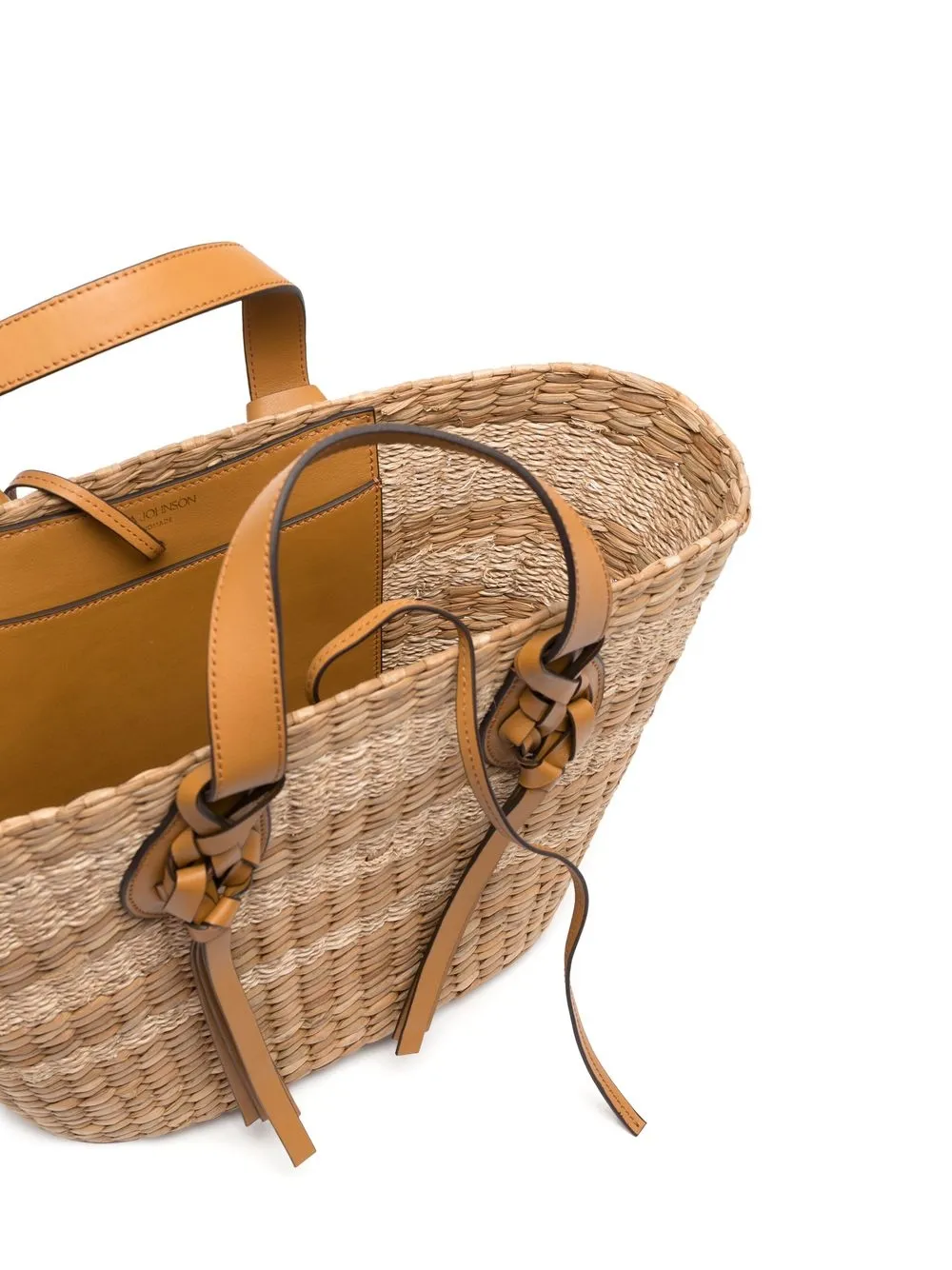 Ulla Johnson Striped strawwoven Tote Bag Farfetch