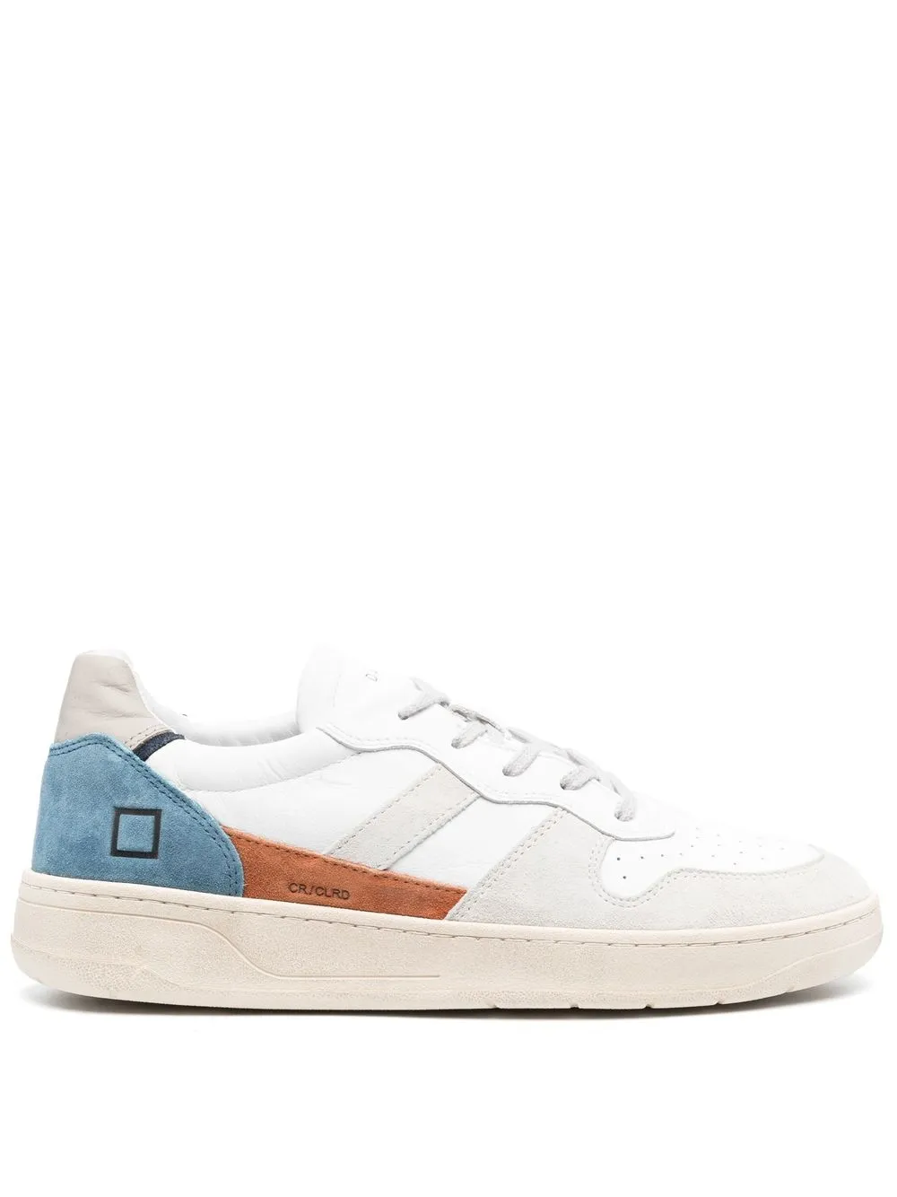 

D.A.T.E. colour-block panel detail sneakers - White