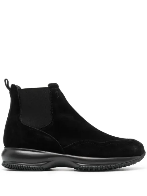 Hogan Interactive leather chelsea boots