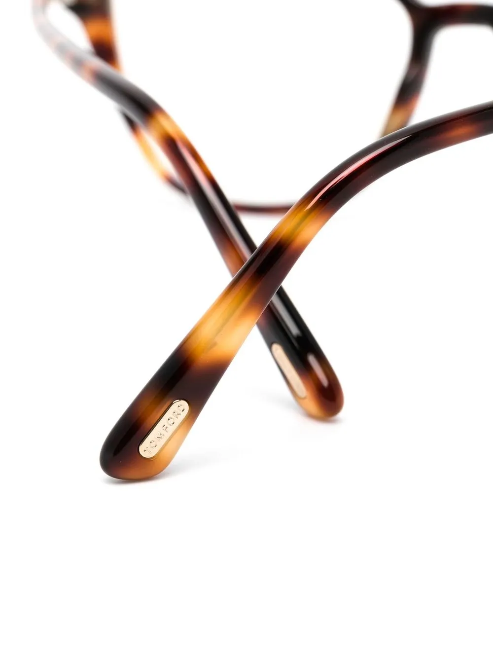 Tom Ford Cat-eye Frame Glasses In Brown