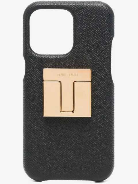 TOM FORD logo-plaque iPhone 8 Pro case