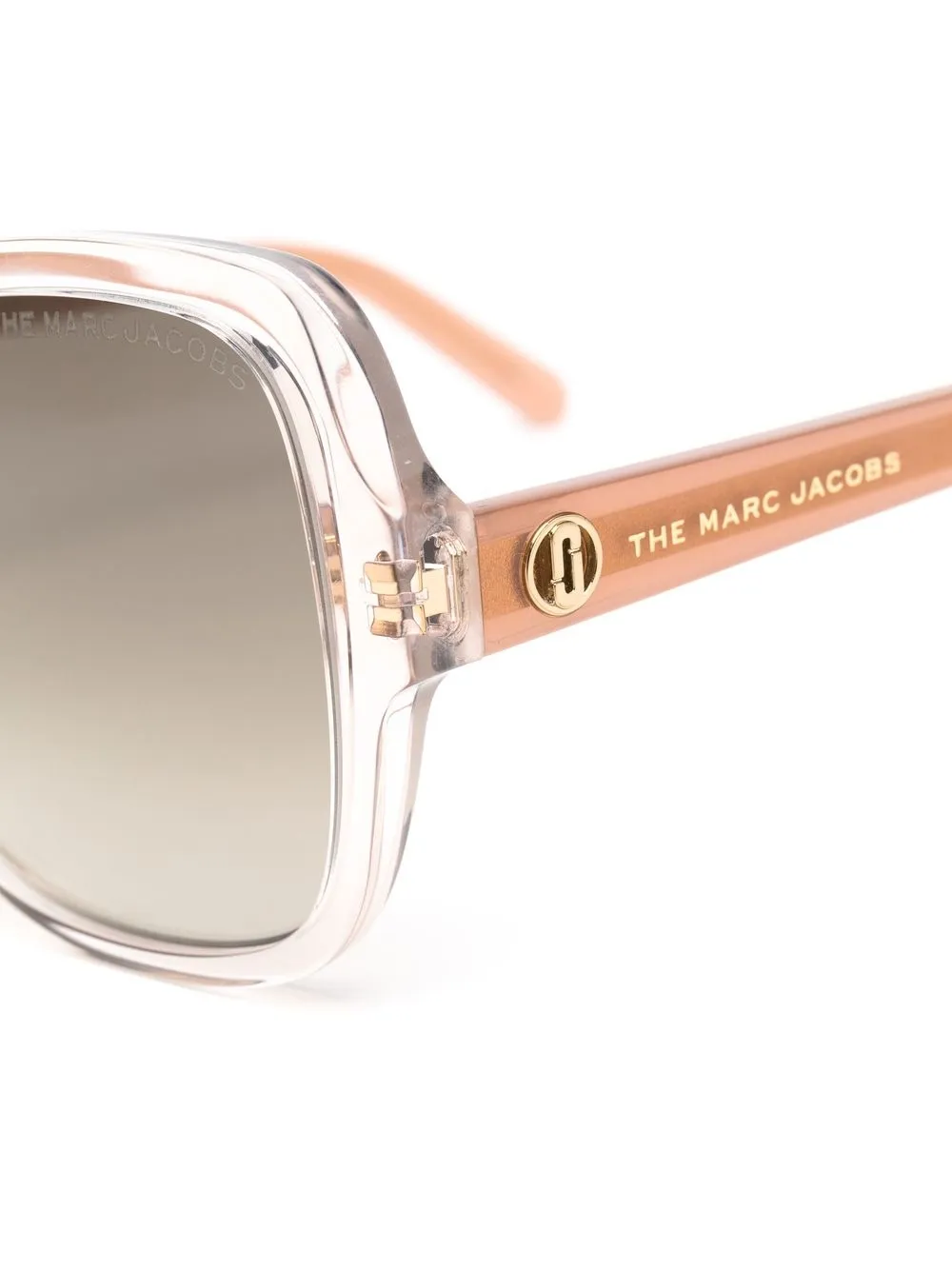  Marc Jacobs Eyewear Sonnenbrille Mit Oversized Gestell   Nude 