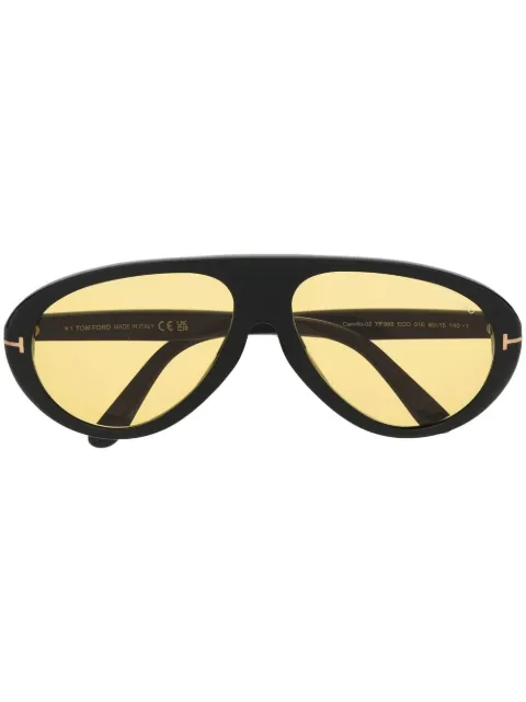 TOM FORD Eyewear Camillo-02 pilot-frame sunglasses
