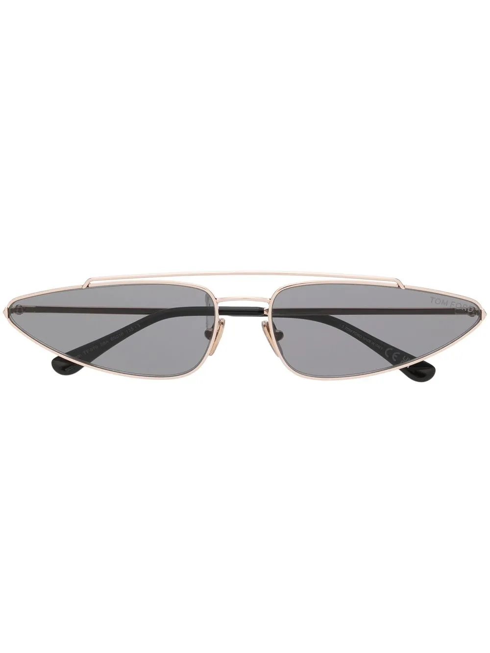 

TOM FORD Eyewear lentes de sol con armazón cat eye - Dorado