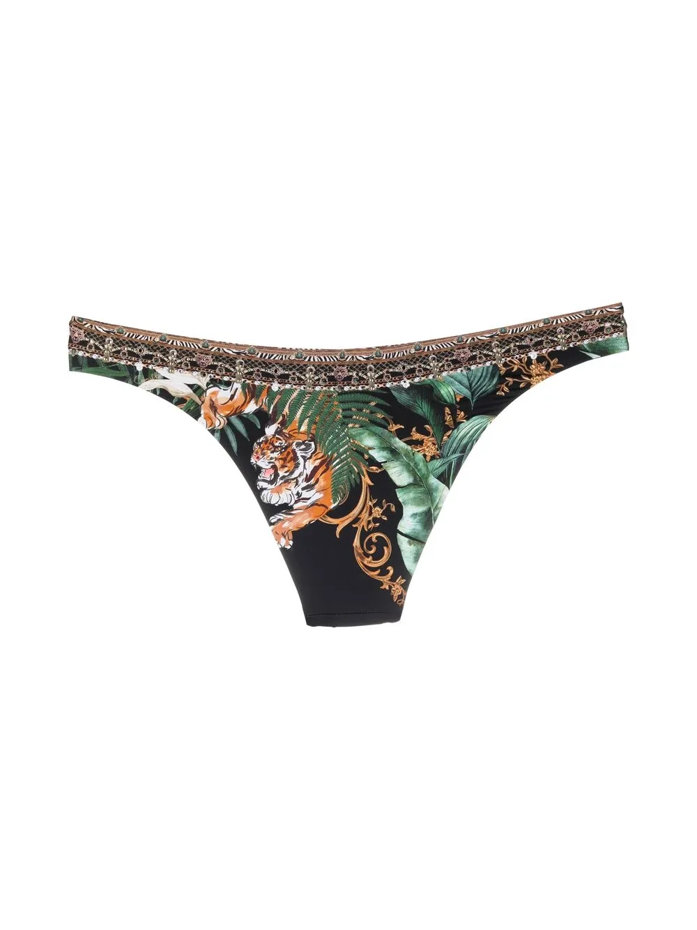 Camilla tiger-print bikini bottoms | Bikinis | Image 2