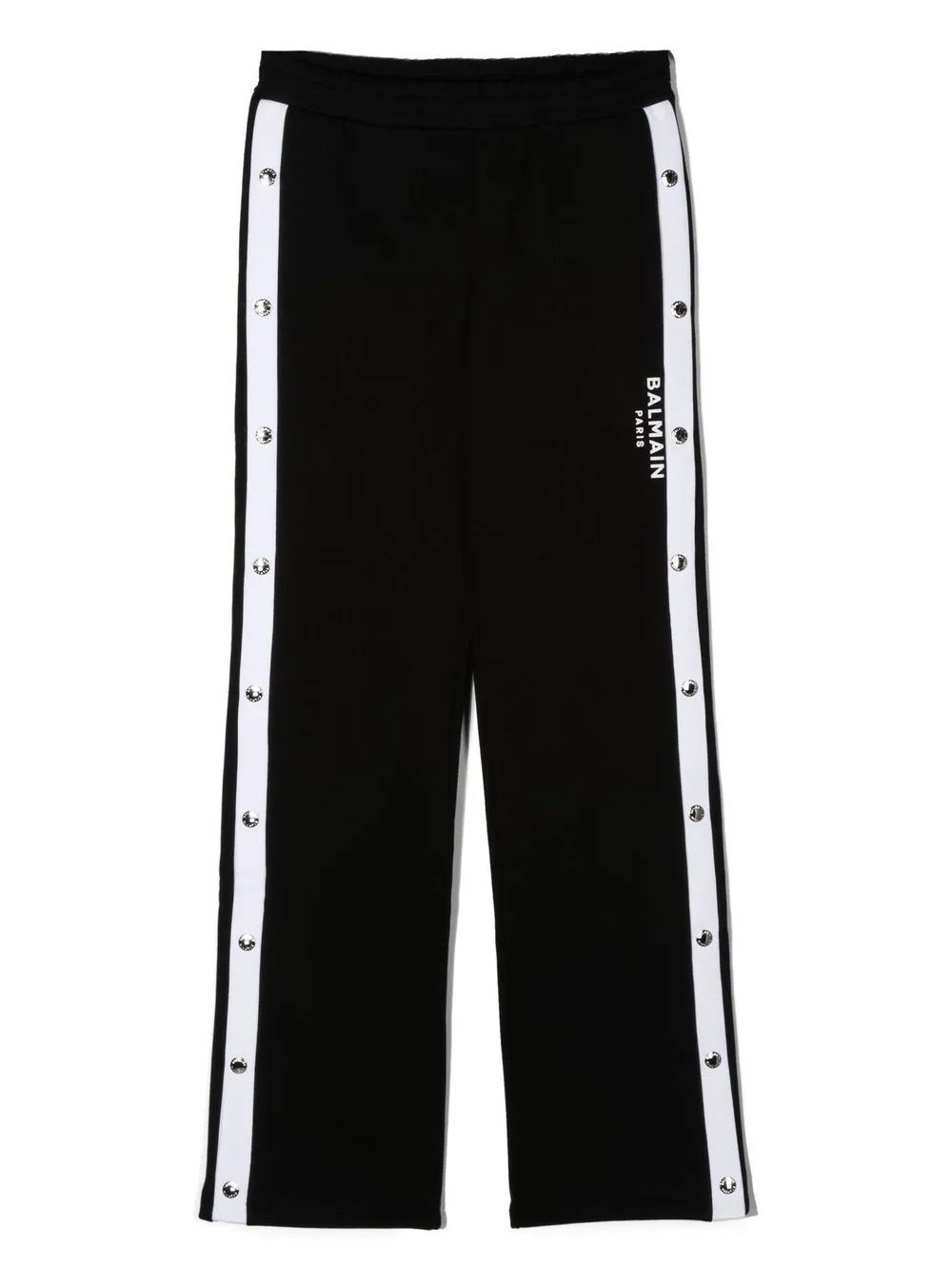 

Balmain Kids pantalones con logo y botones - Negro