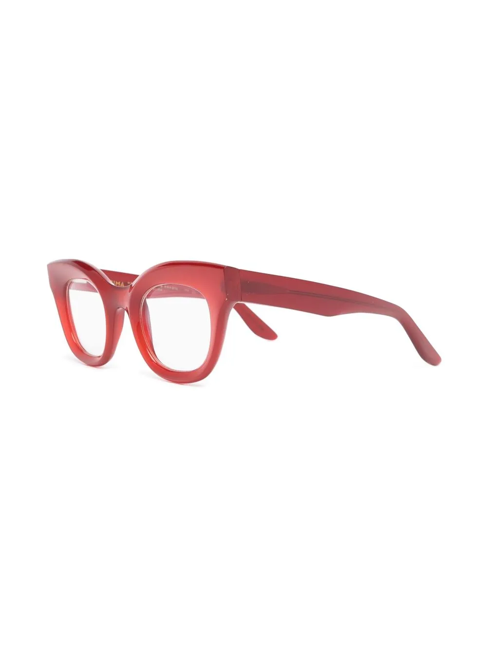 Lapima Bril met wayfarer montuur - Rood