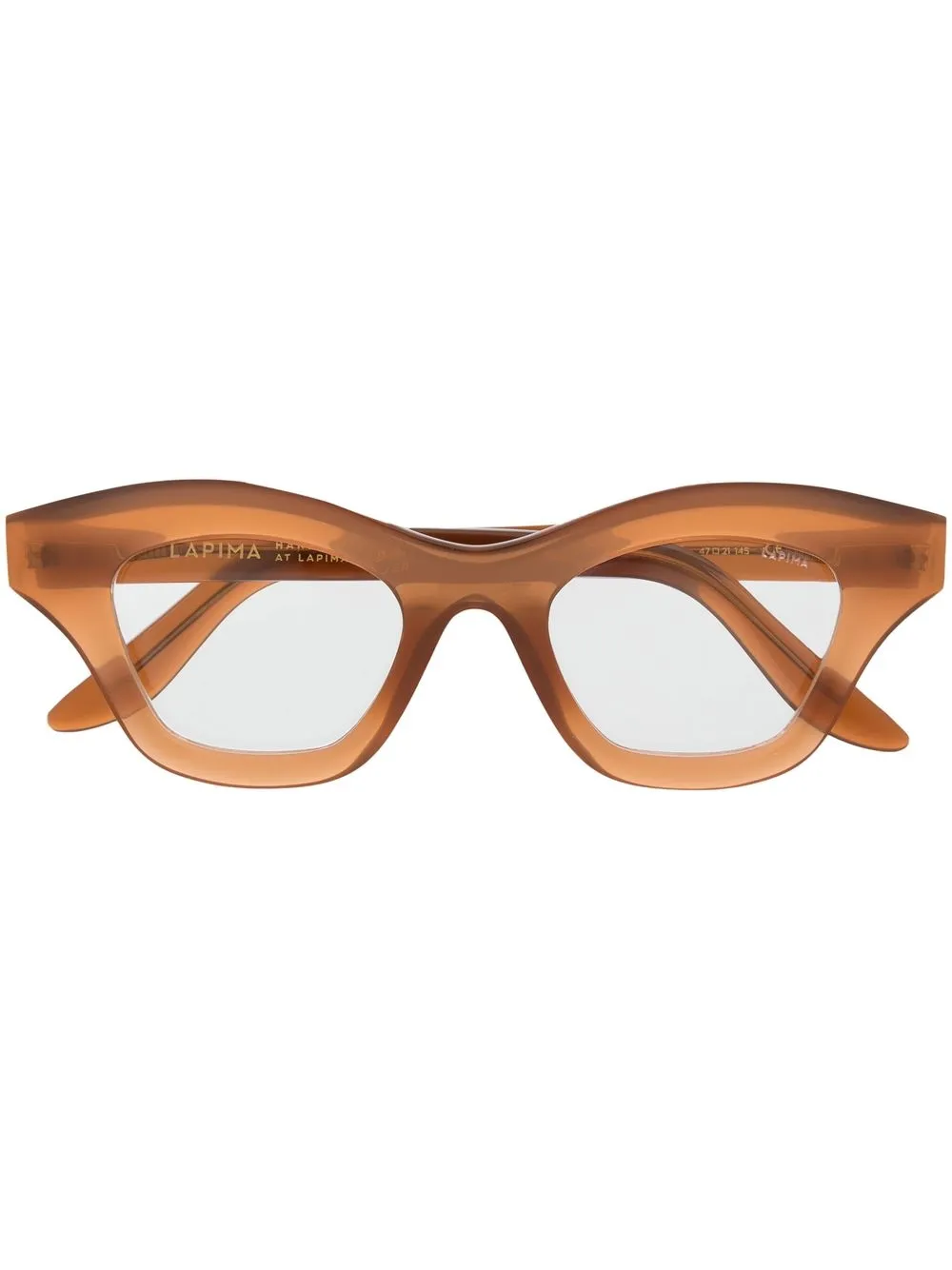 

Lapima lentes con armazón wayfarer - Marrón