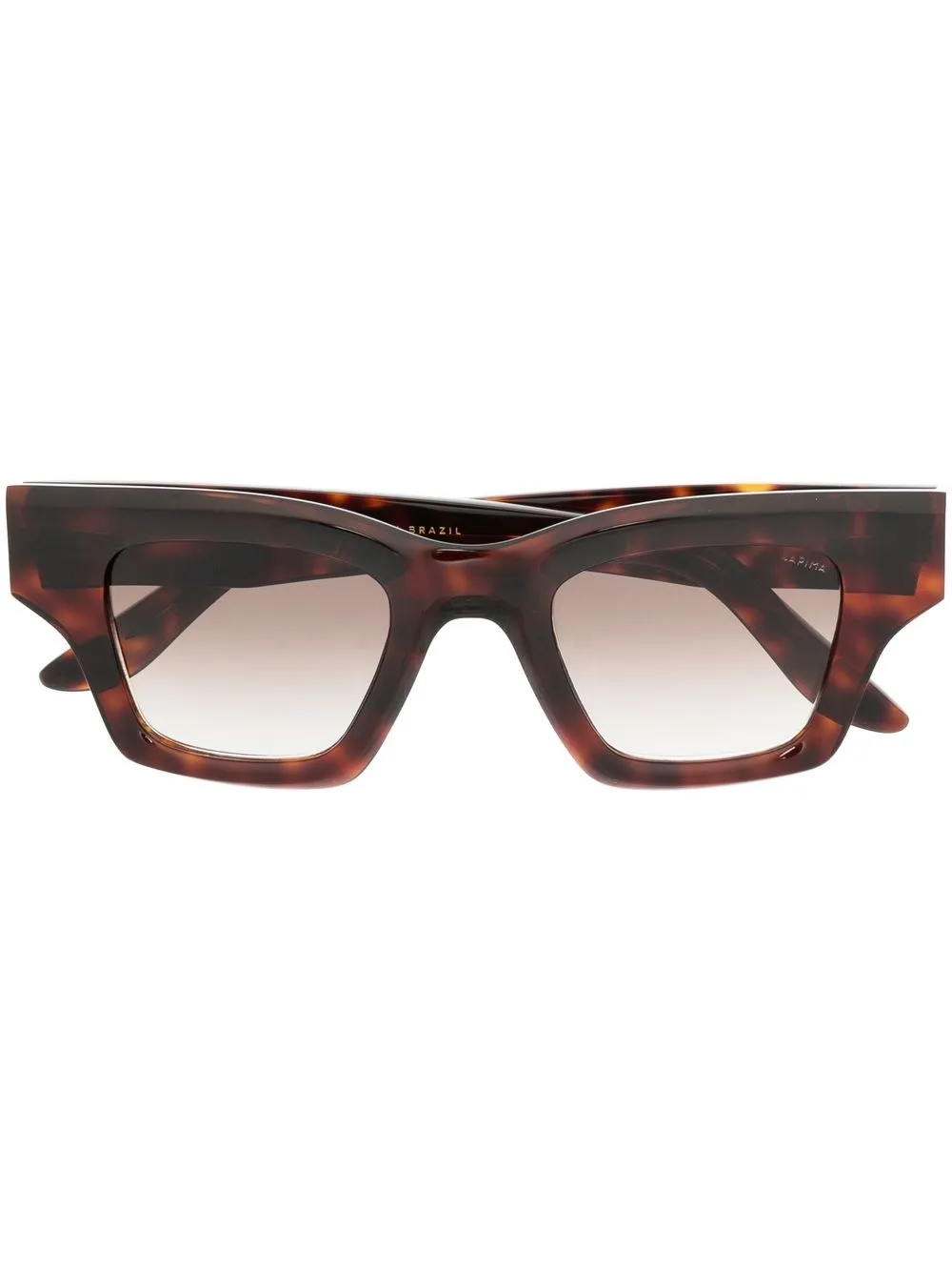 

Lapima lentes de sol con estampado de leopardo - Marrón