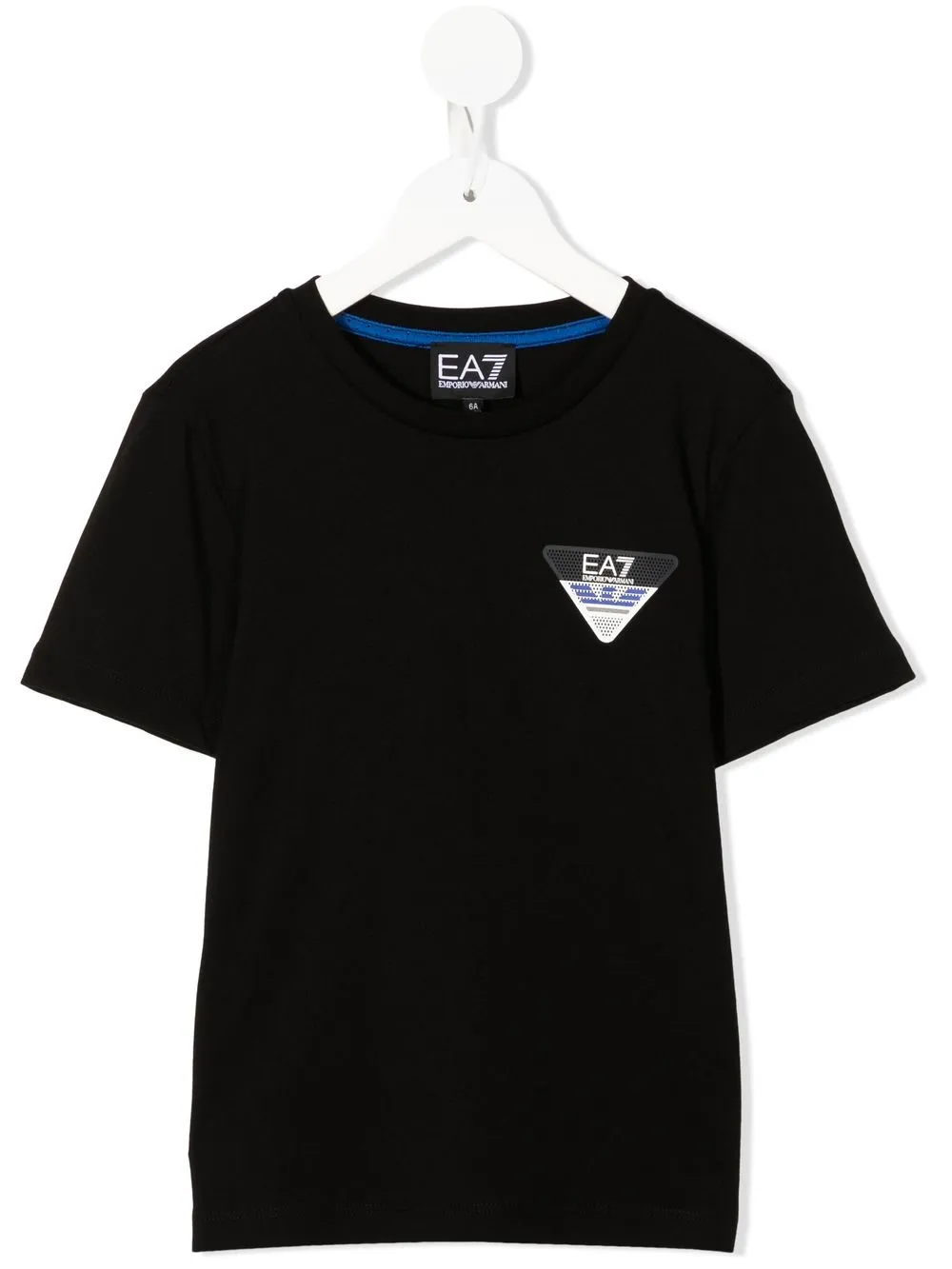 

Emporio Armani Kids logo-patch short-sleeve T-shirt - Black