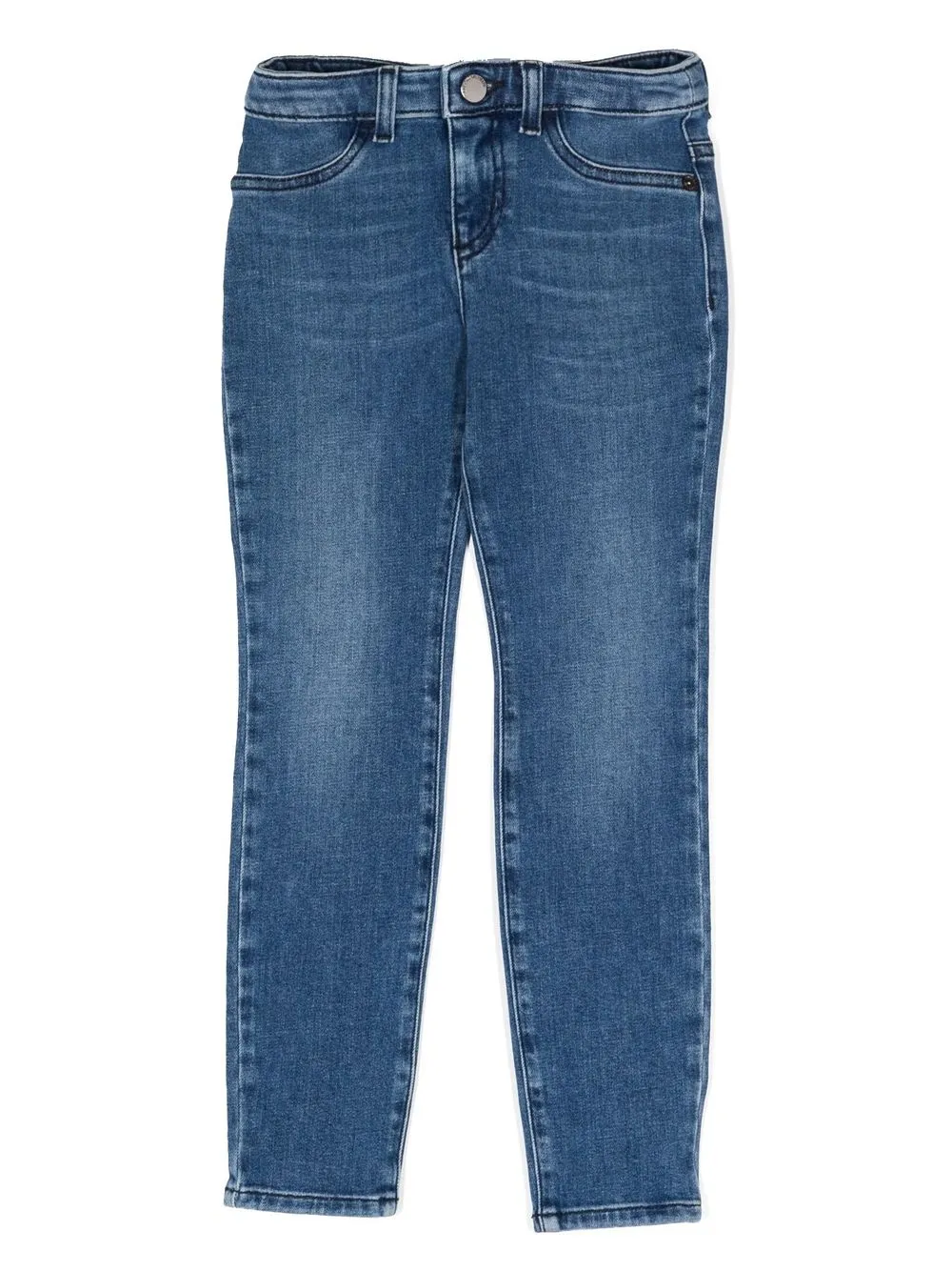 

Emporio Armani Kids mid-rise skinny jeans - Blue