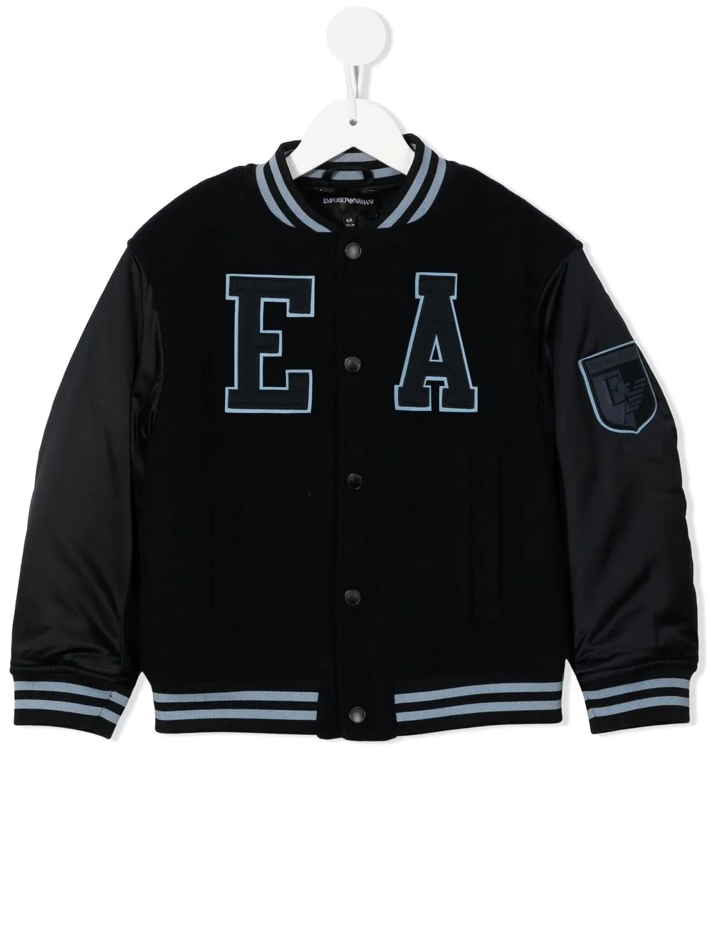 

Emporio Armani Kids logo-print sport jacket - Blue