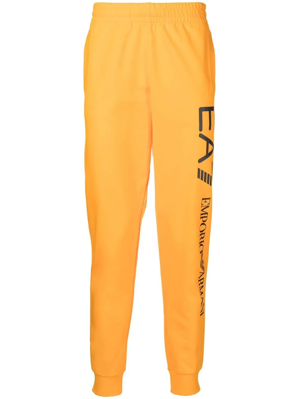 

Ea7 Emporio Armani logo-print track pants - Yellow