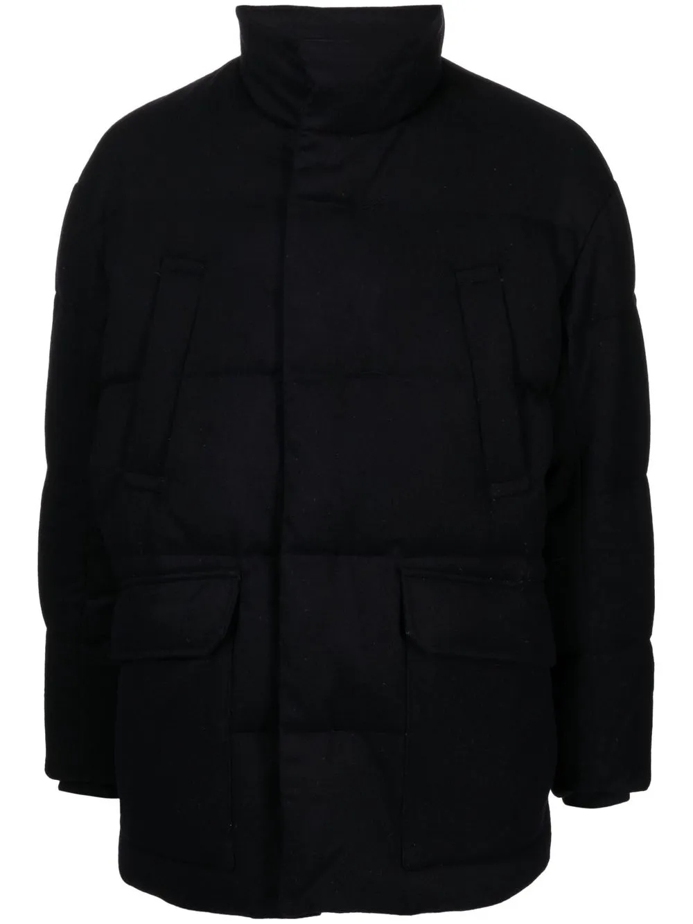 

Emporio Armani funnel neck padded jacket - Blue