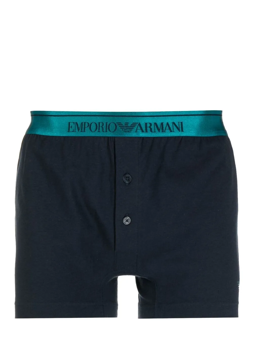 

Emporio Armani logo-print boxers - Blue