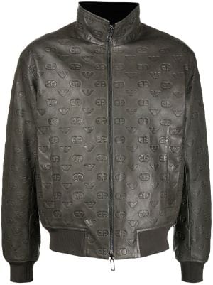 Emporio Armani Leather Jackets for Women on Sale - FARFETCH