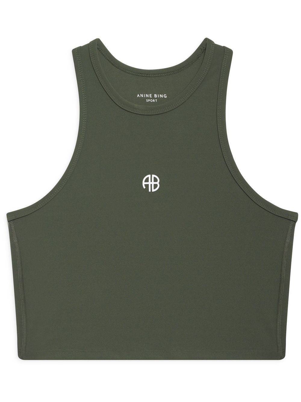 ANINE BING BRETT LOGO-PRINT TANK TOP