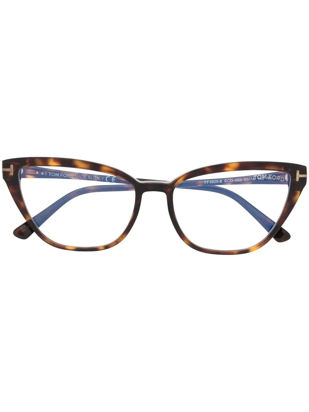 

TOM FORD Eyewear lentes con armazón cat eye - Marrón