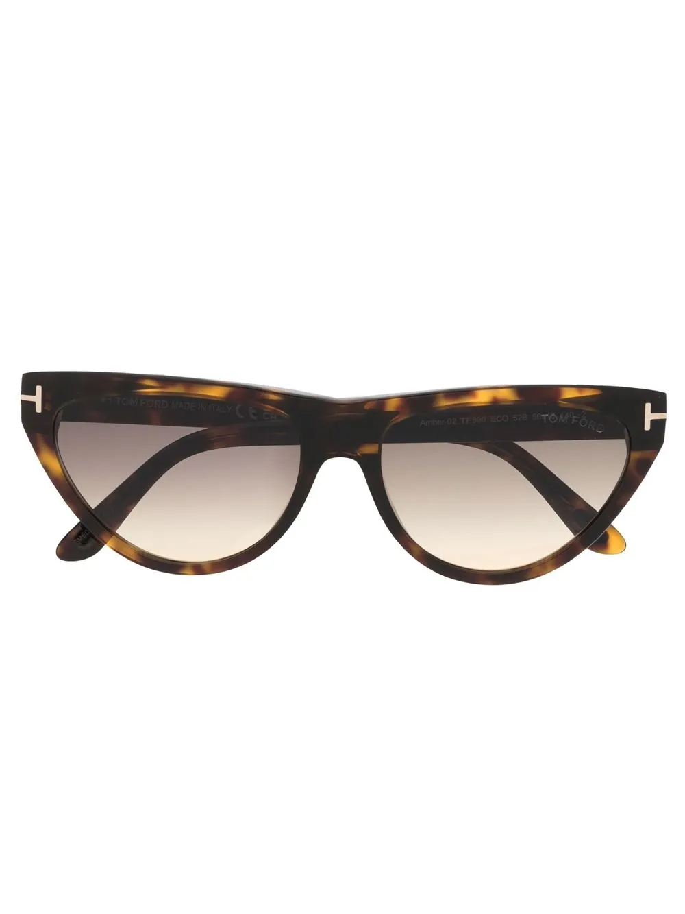 

TOM FORD Eyewear lentes de sol con armazón cat eye - Marrón