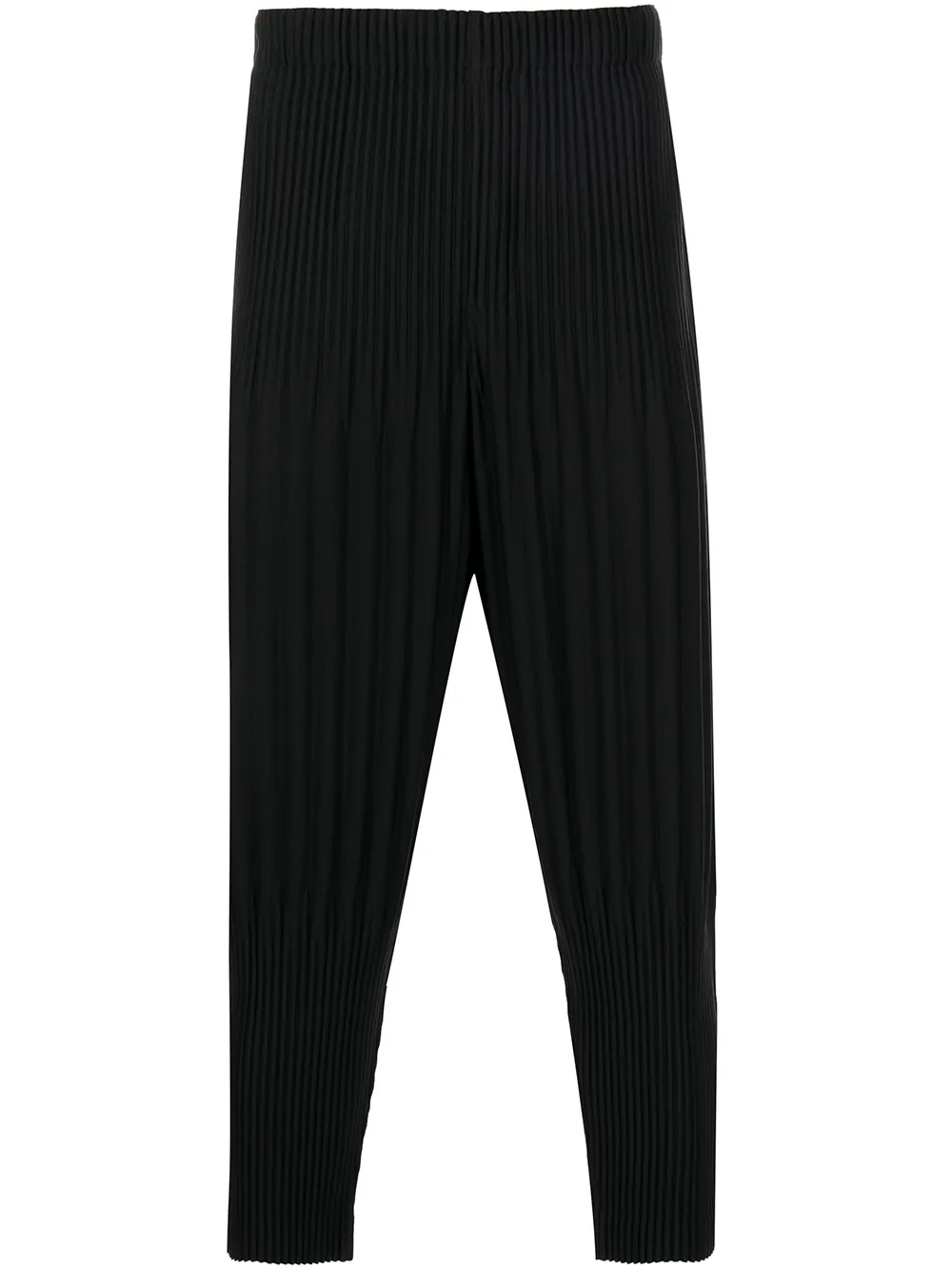 

Homme Plissé Issey Miyake tapered-leg pleated trousers - Black