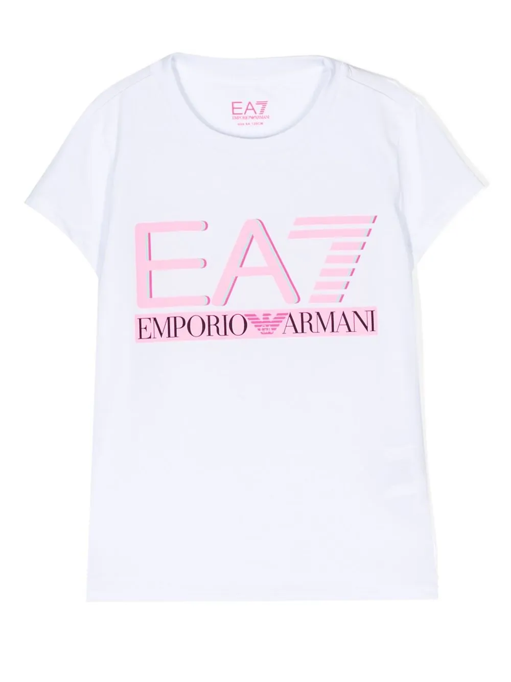 

Emporio Armani Kids logo-print short-sleeve T-shirt - White