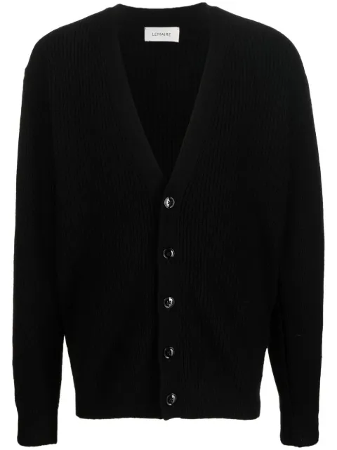 button-down knit cardigan