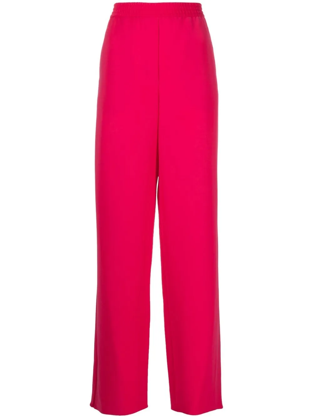 

Emporio Armani straight-leg elasticated trousers - Red