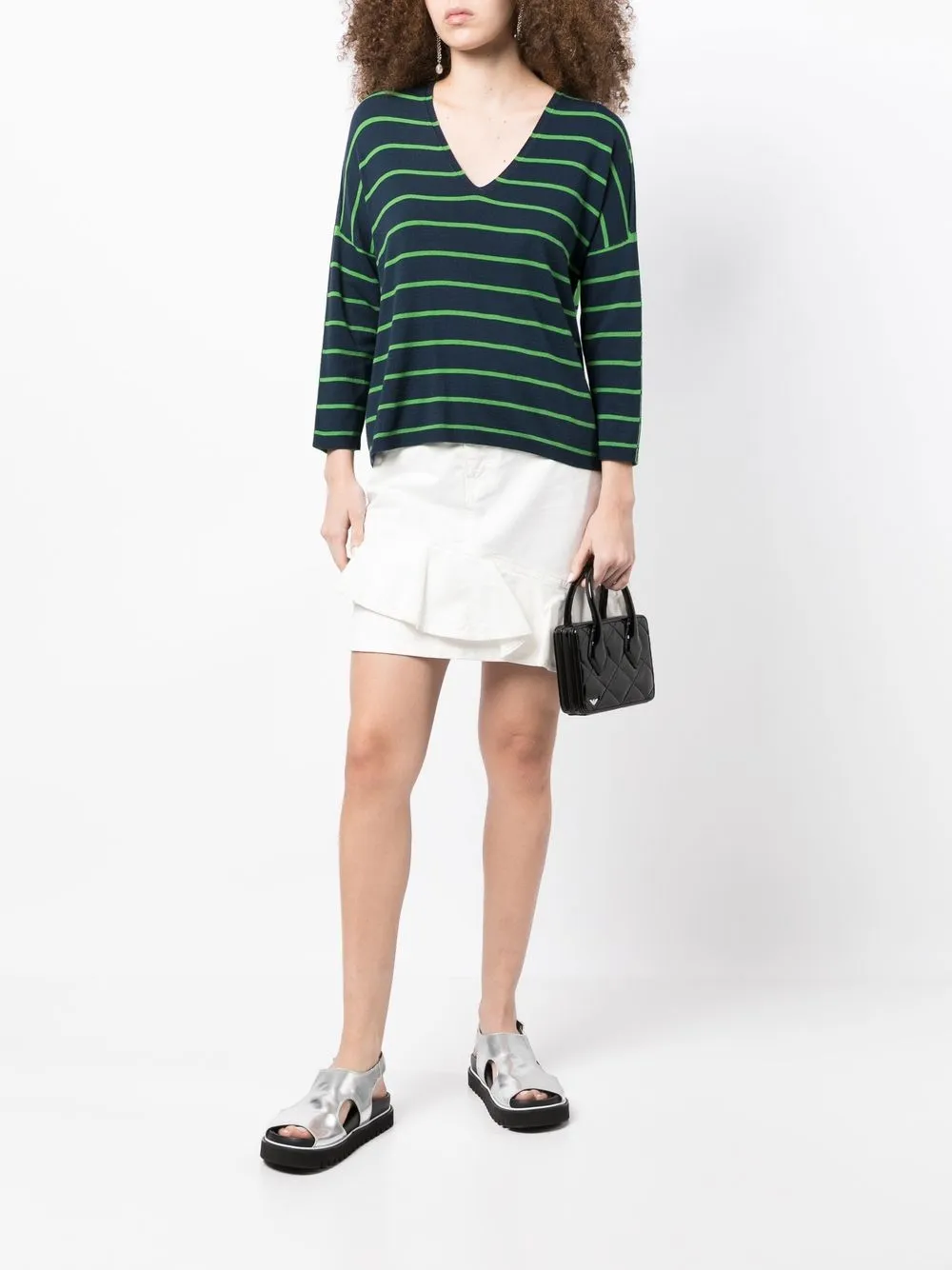 Emporio Armani diamondquilted Tote Bag Farfetch