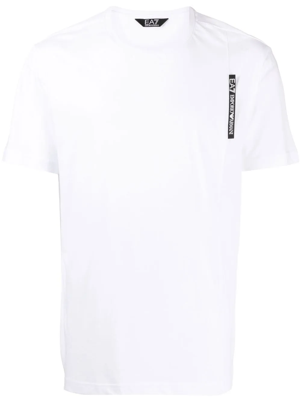 

Ea7 Emporio Armani logo-print cotton T-shirt - White