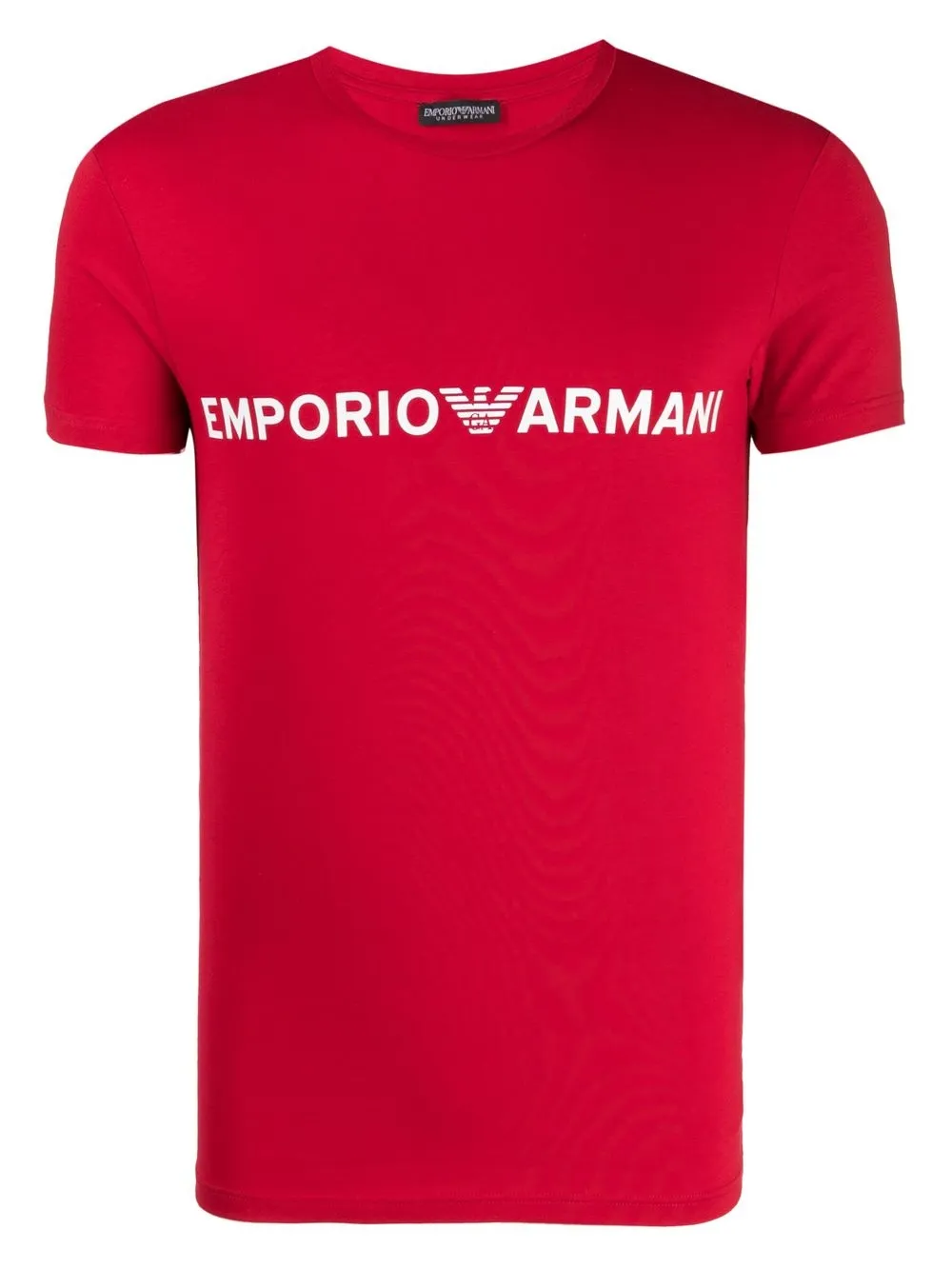 

Emporio Armani logo-print lounge set - Red