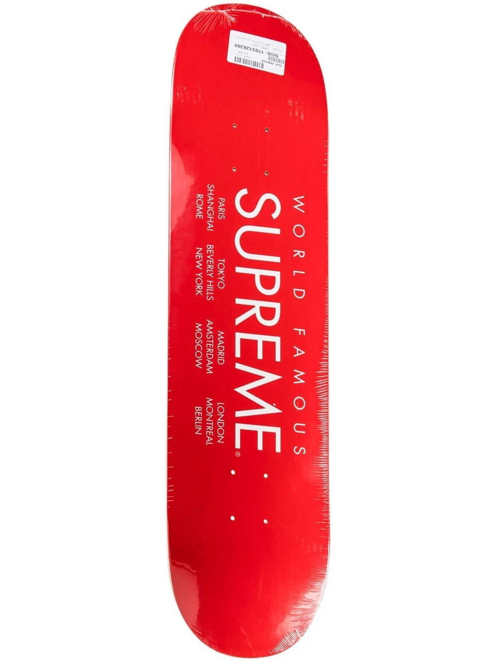 

Supreme International skateboard deck - Red