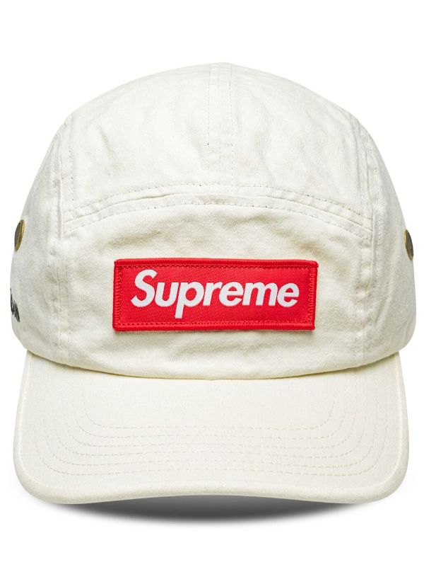 supreme military camp cap red