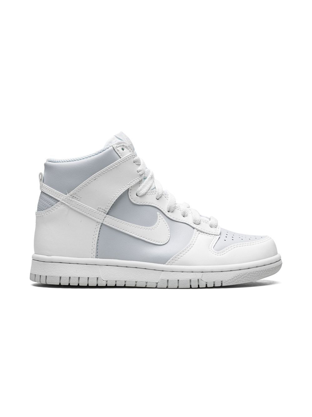 

Nike Kids tenis Dunk High - Blanco