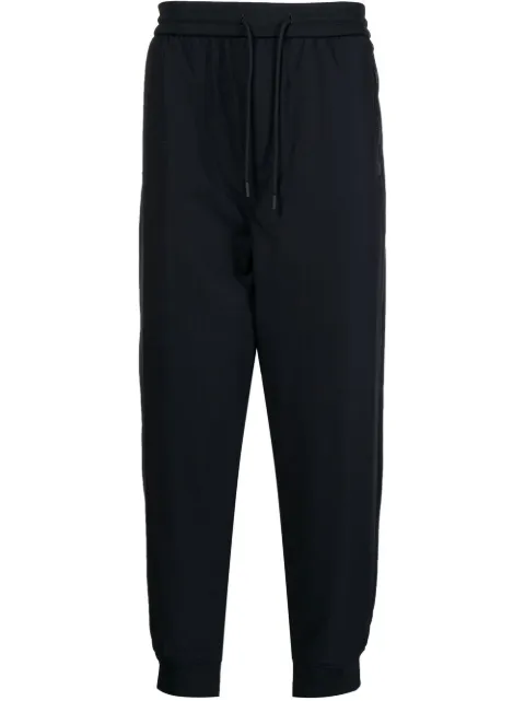 Emporio Armani elasticated drawstring track pants