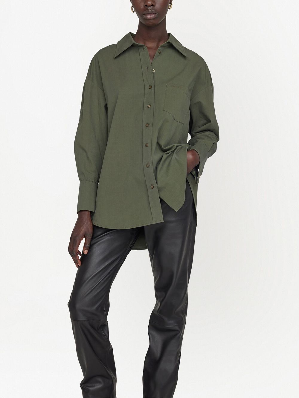 ANINE BING Kori long sleeve Shirt Farfetch