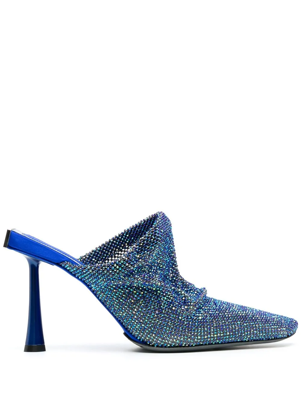 

Benedetta Bruzziches Goliarda heeled mule - Blue