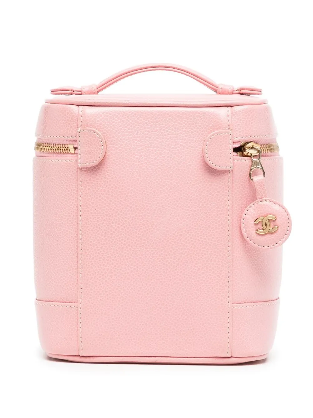 CHANEL Pre-Owned 2005 pre-owned toilettas met CC-logo - Roze