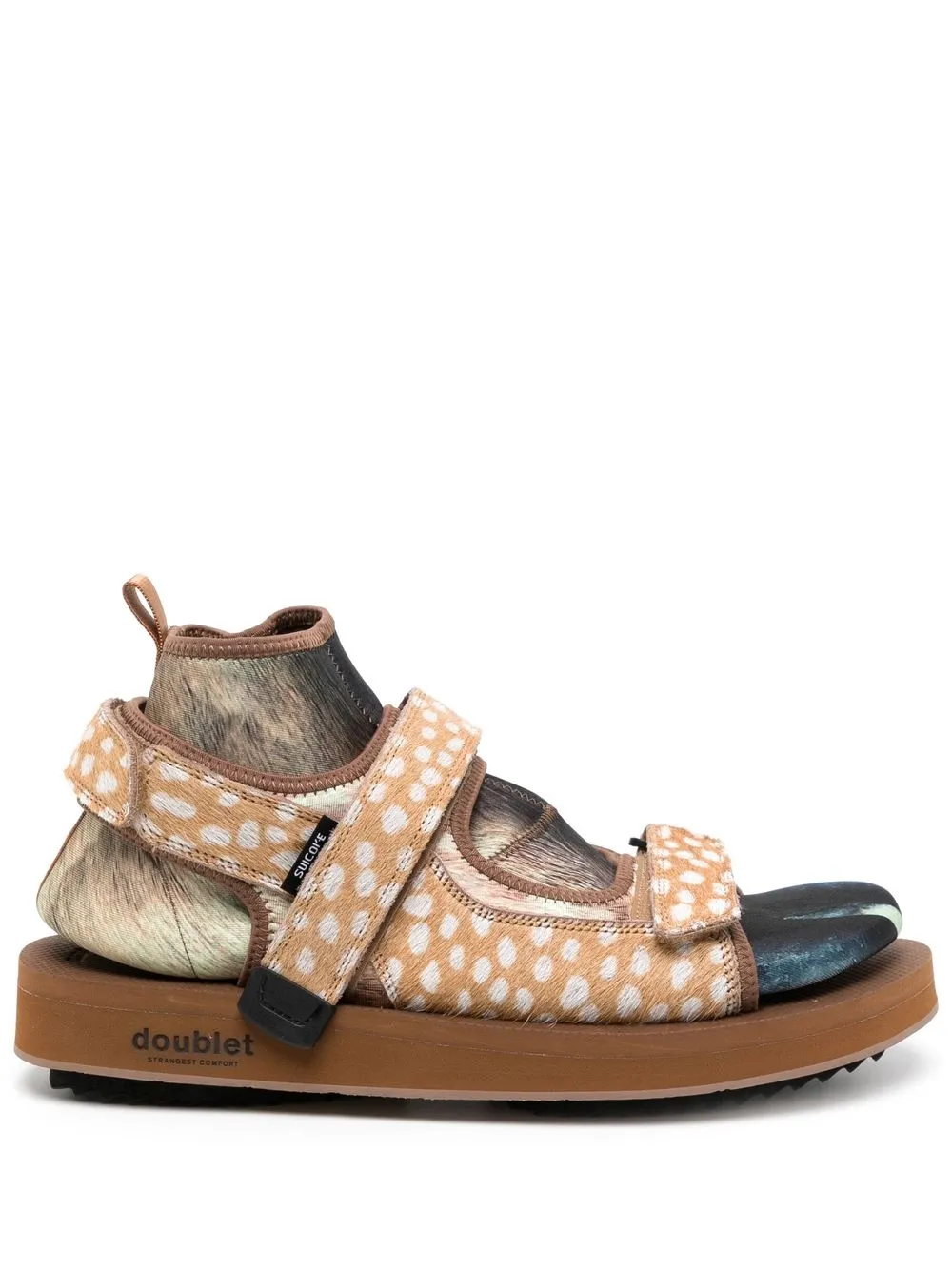 

Suicoke x Doublet WAS-5abDB-E sandals - Brown