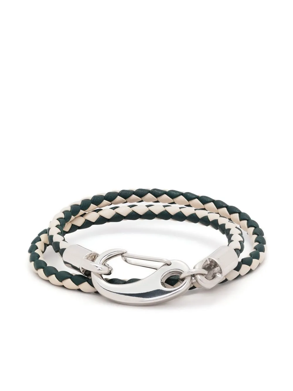 

Marni pulsera trenzada cruzada - Verde