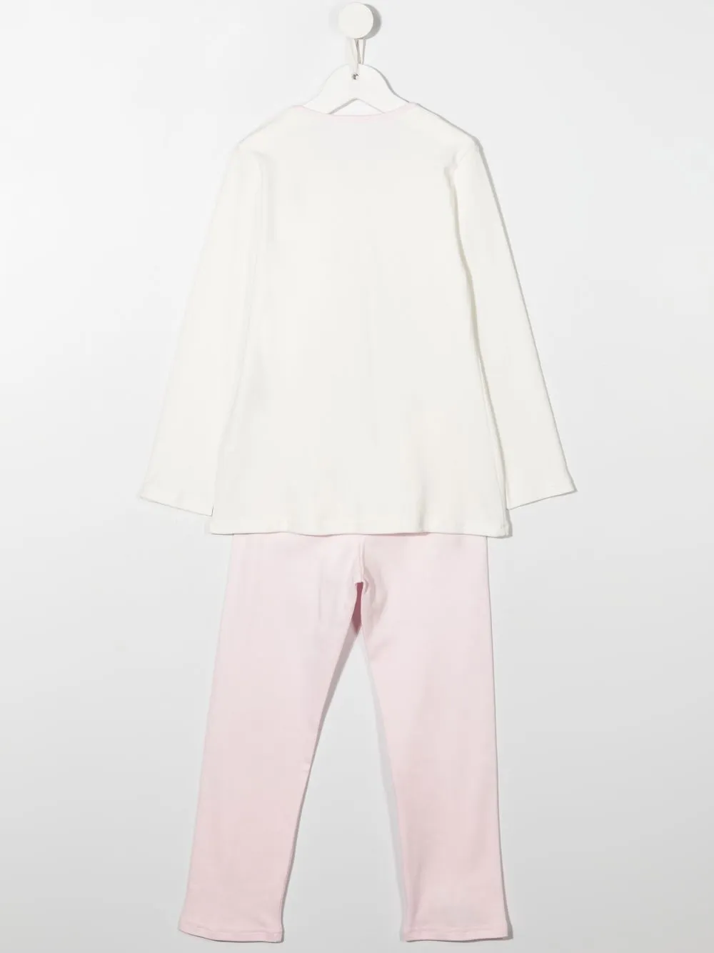La Perla Kids Pyjama met print - Wit
