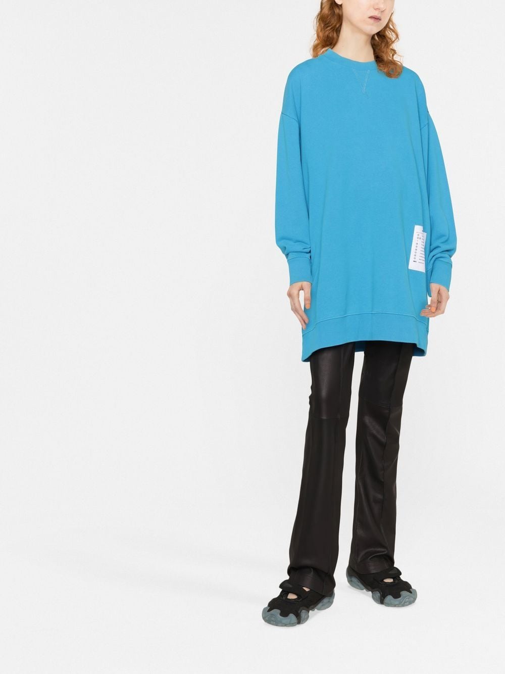 MM6 Maison Margiela Sweater met logo - Blauw