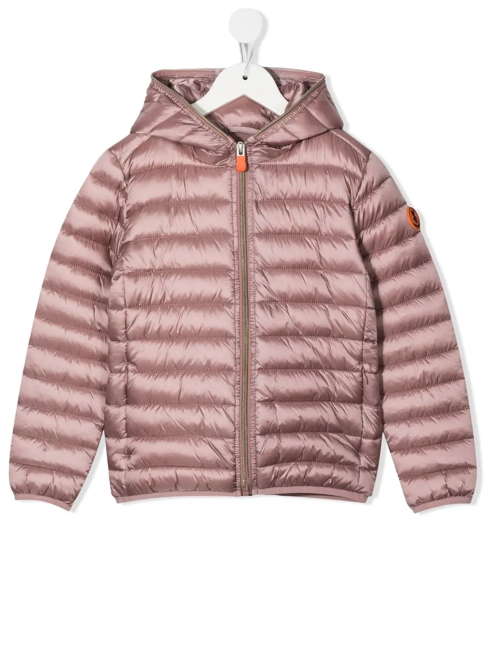 Save The Duck Kids logo-patch Quilted Jacket - Farfetch