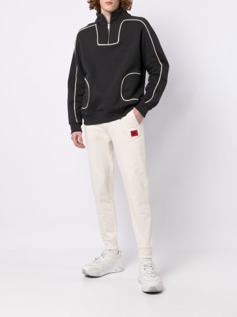 hugo doak square track pants